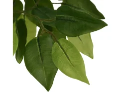 Árbol ficus artificial 630 hojas verde 120 cm ES251441