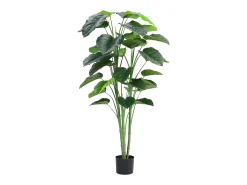 Árbol, planta, arbusto artificial hoja de taro - Alt. 160 x Ancho 60 cm- Verde - BAJA