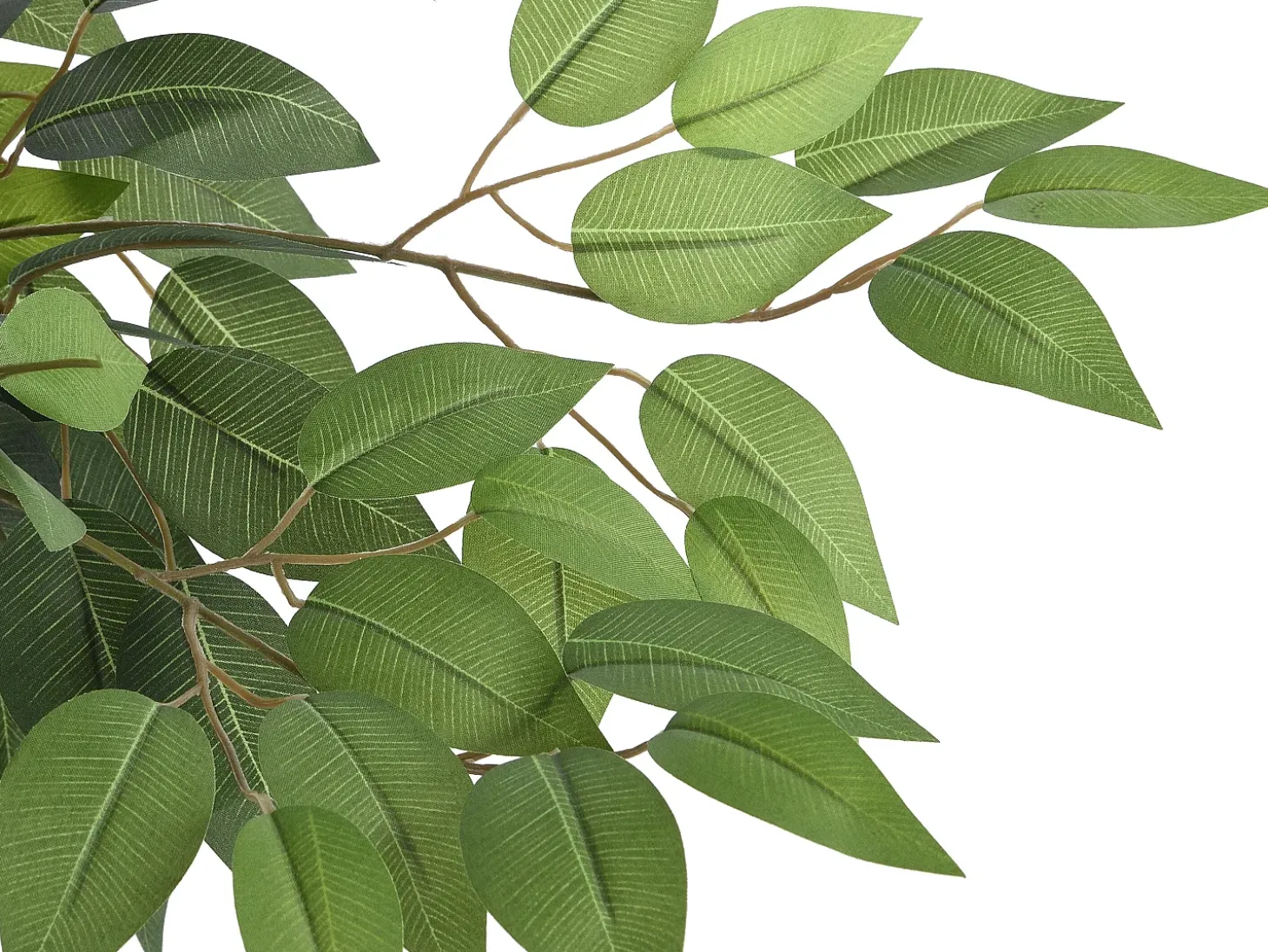 Árbol, planta, arbusto artificial ficus - Alt. 180 x Ancho 60 cm - verde- VALOPA