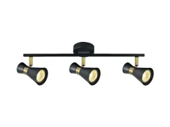 Regleta De Baño Modelo Maximo 3 Focos Orientables