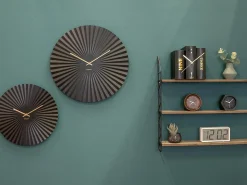 Reloj de diseño metálico Sensu Negro