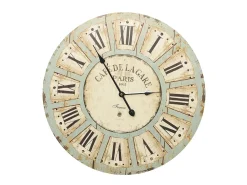 Reloj de pared de MDF multicolor 60 cm ES588843