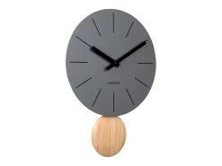 Reloj de pared de péndulo Arlo - Gris oscuro
