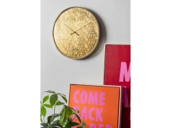 Reloj de pared Disco - Dorado - Ø40cm