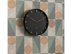 Reloj de pared Grace - Negro - Ø40cm