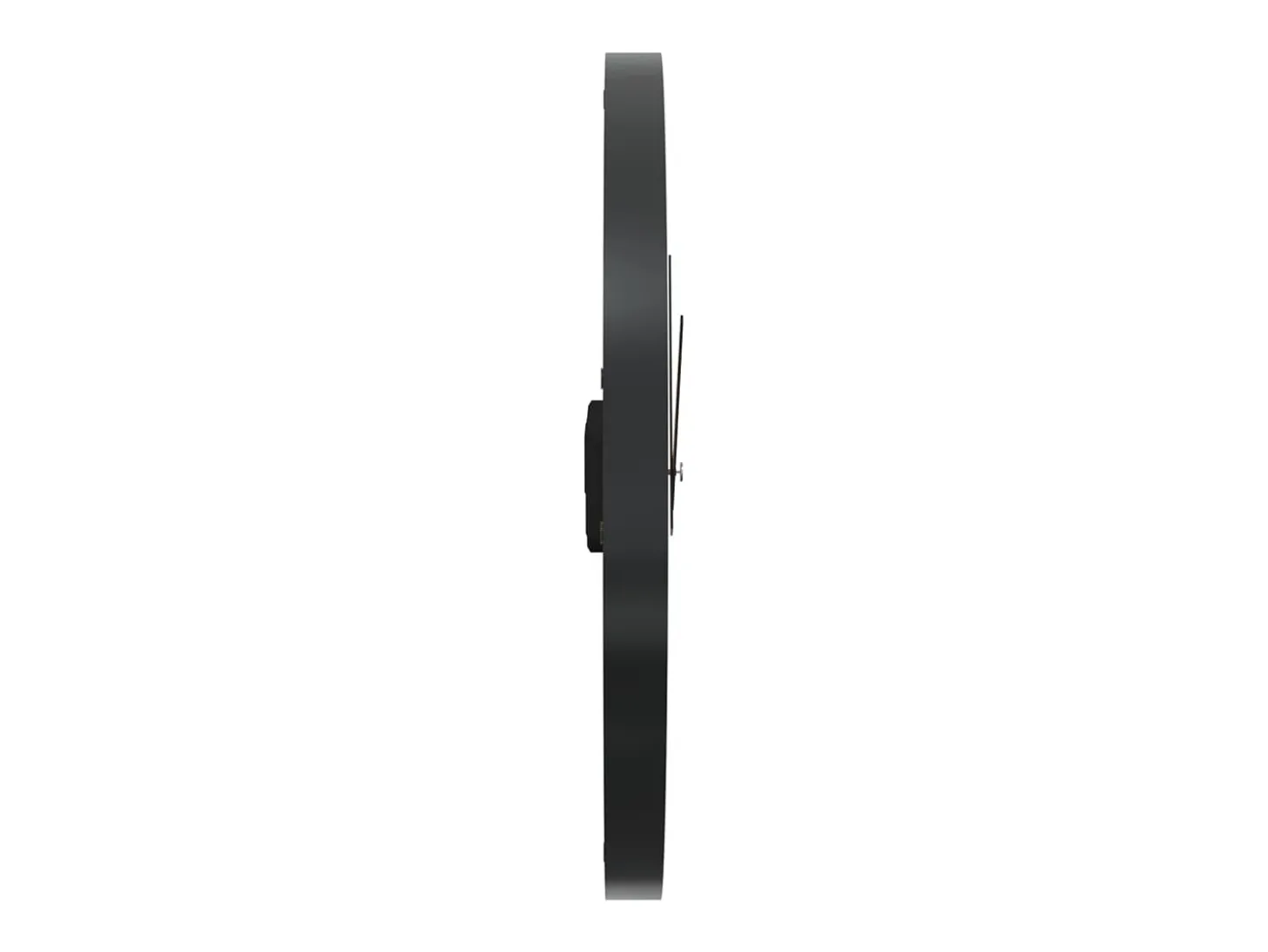 Reloj de pared hierro y madera de olivo marrón Ø35 cm ES871804