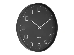 Reloj de pared Lofty - Negro - Ø40cm