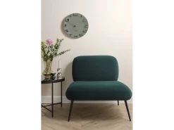 Reloj de pared On The Edge - Verde jungla - Ø42cm