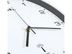 Reloj de pared radiocontrol movimiento de cuarzo 31 cm blanco ES460054