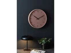 Reloj de pared Stark - Rosa suave - Ø40cm