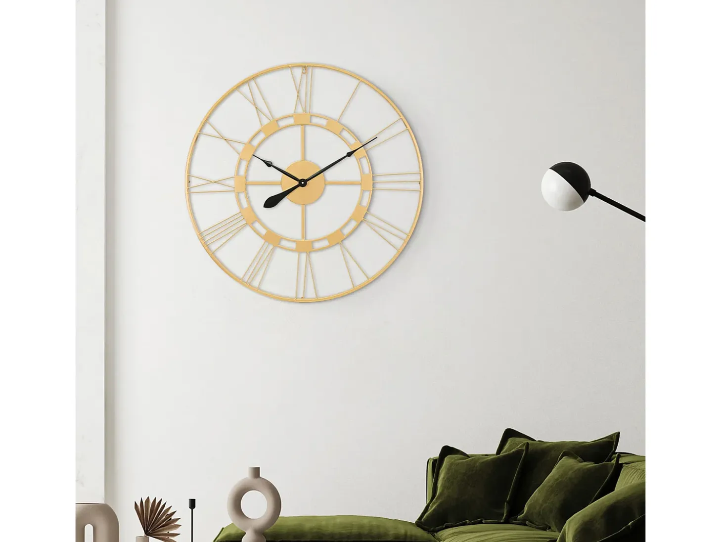 Reloj de pared Stockholm Ø85 cm WOMO-DESIGN