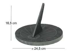 Reloj de sol en esquisto