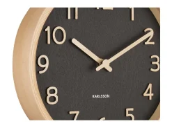 Reloj redondo de madera Pure 22 cm
