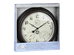 Reloj termómetro/higrómetro para exteriores
