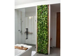 Revestimiento mural de vegetal sintético IKAZ - Pack de 1m² - Verde