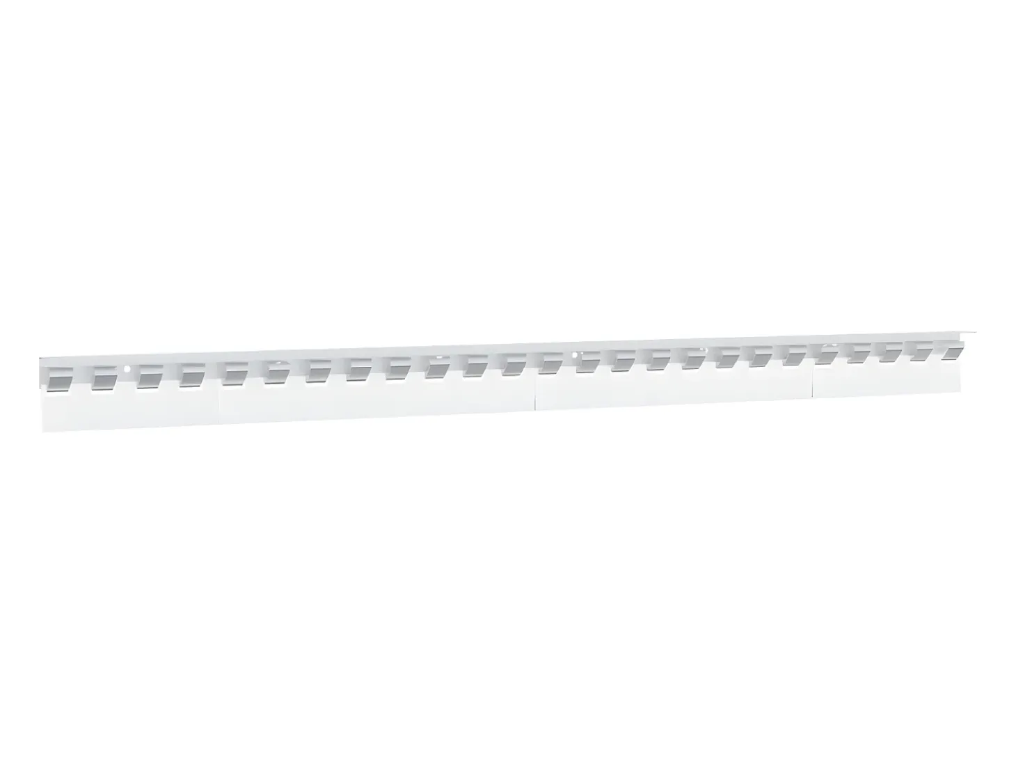 Riel de cortina acero inoxidable plateado 1 m ES325386