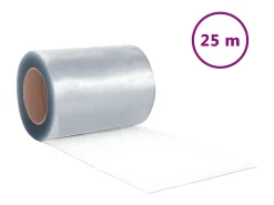 Rollo de cortina de tiras PVC 3mm x 300mm 25 m ES439567