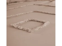 Ropa de cama de algodón de 2 plazas rosa