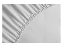 Sábana Bajera 100% Algodón 140 x 190 cm - Capó 35 cm - Blanco