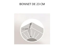 Sábana bajera ajustable de microfibra 90 x 200 cm - Beige