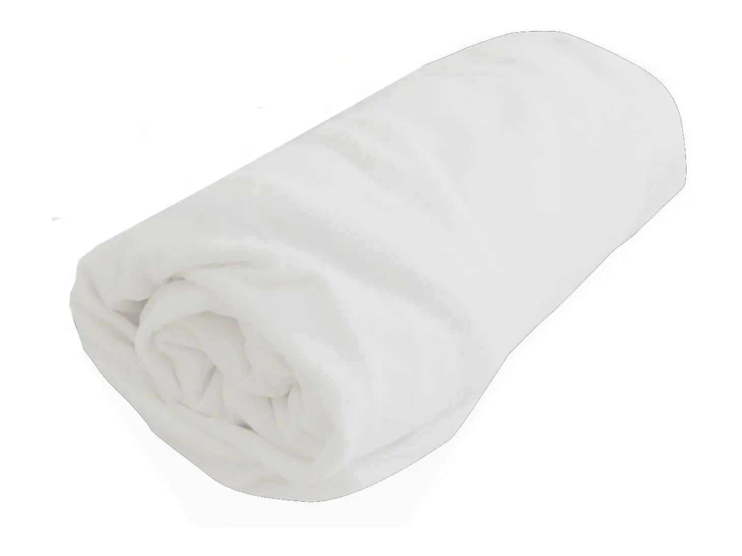 Sábana bajera impermeable - 75 x 30 cm - Blanco - Antiácaros - Transpirable