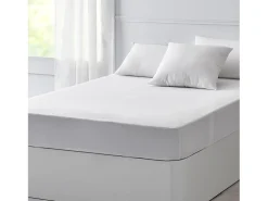 Sábana bajera y protector colchón 160x196cm| PKH| 2 en 1| Impermeable