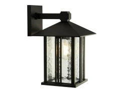 Searchlight 1 Ljus Utomhus Vgg Veranda Ljus - Svart Med Vattenglas