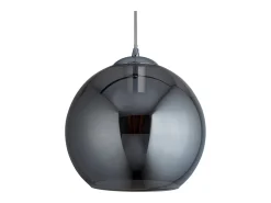 Searchlight Balls 1 ljuskupol takhnge krom, rkt glas, E27