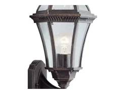Searchlight Capri 1 Ljus Utomhusvgglykta Rostig brun IP44, E27