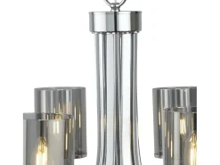 Searchlight Catalina 8 Ltt flerarmad ljuskrona kromfinish, E14