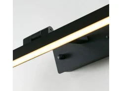 Searchlight Corfu Lámpara para cuadros de 40 cm, metal negro