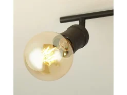 Searchlight DanceSpirit 4 Light Bar Taklampa, Sandsvart