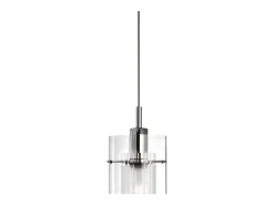 Searchlight Duo 1 taklampa krom, enkelglas, E14
