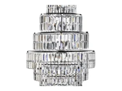 Searchlight EmPIRe 13 ljus ljuskrona kromfinish, E14