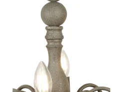 Searchlight Greythorne 8 ljus ljuskrona gr finish, E14