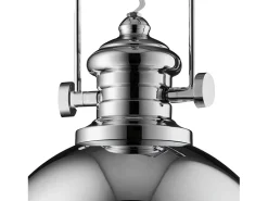 Searchlight Industrial 1 ljuskupol takhnge krom med akryldiffusor, E27