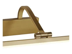 Searchlight Integrerad LED 1 Ljus Bild Vgglampa Borstat guld
