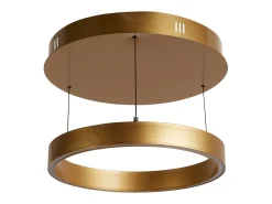 Searchlight Layla Colgante Gesture Control Oro, Acrílico Ópalo
