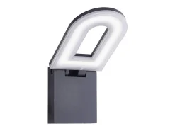 Searchlight Manhattan LED utomhus aluminium frostat vggljus gr IP44