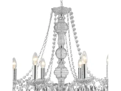 Searchlight Marie Therese 8 ljus ljuskrona kromfinish Akryl Marie Therese, E14