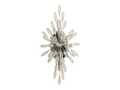 Searchlight Peacock Aplique 4 luces Cromo, Cristal