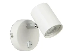 Searchlight Rollo Integrerad LED 1 ljus Vgglampa inomhus Vit