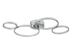 Searchlight Solexa Integrerad LED-spoltaklampa krom