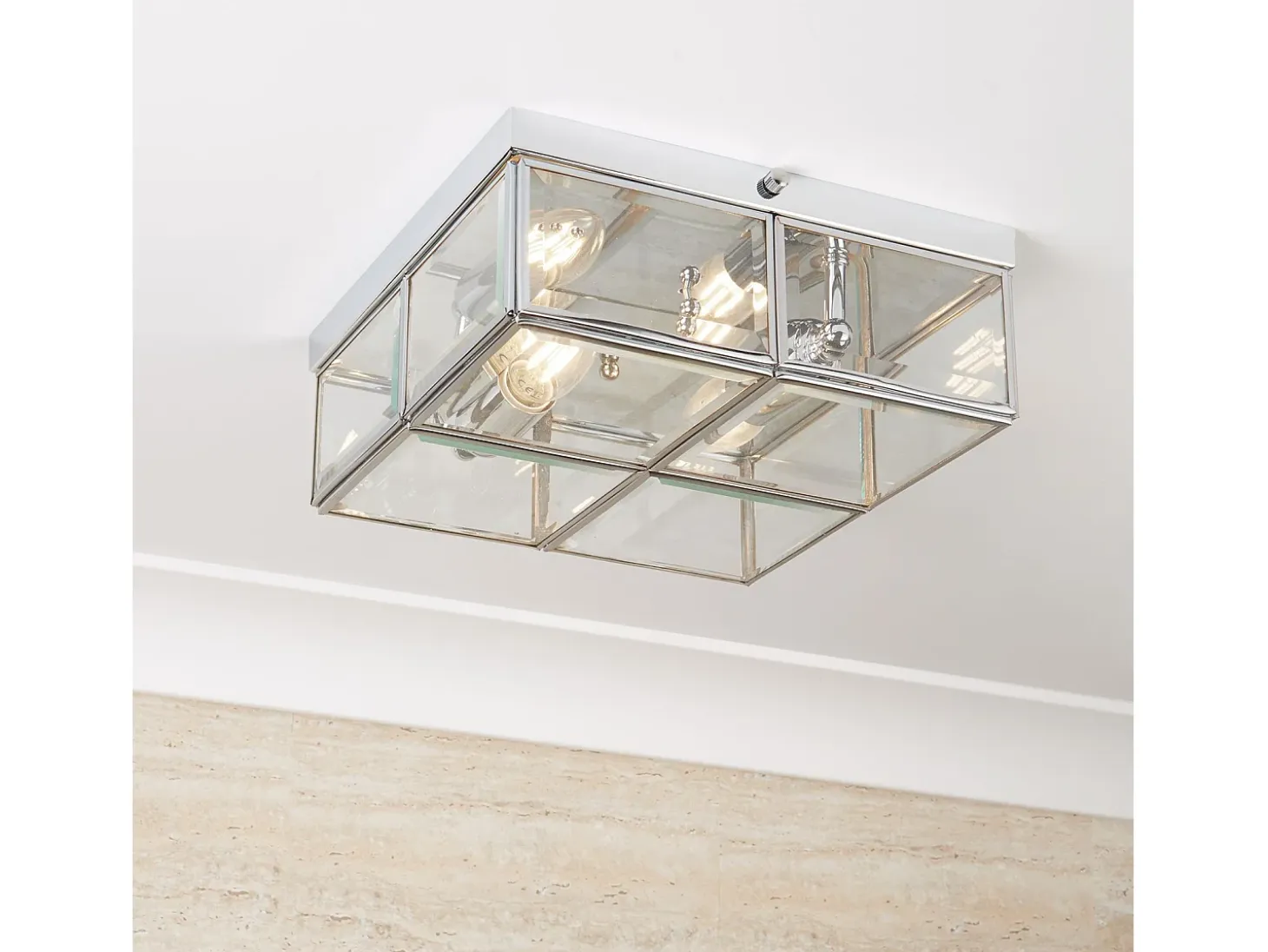 Searchlight Spoltak 2 ljus krom, E14