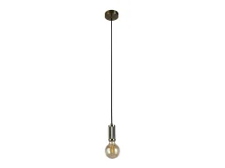 Searchlight Suspension Cable Latón Antiguo, Cable Trenzado Dorado