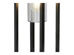 Searchlight Utomhusstolpe - 450 mm, svart med genomskinlig spridare