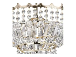 Searchlight Versailles 5 ljus kristallkrona guldfinish, E14
