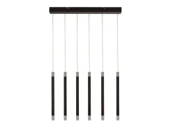 Searchlight Wands6 Ljus LED Bar Pendel Svart 2700K