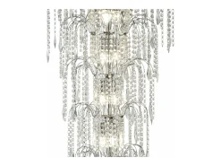 Searchlight Waterfall 13 ljus kristallkrona kromfinish, E14