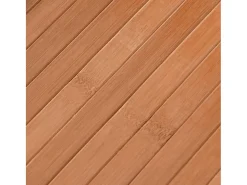 Senad Alfombra rectangular bambú color natural 80x100 cm